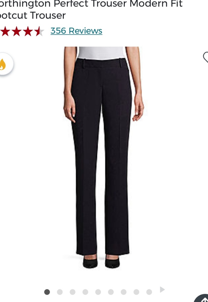 NWT Worthington Navy Blue Dress Pants Petite